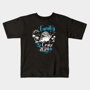 family cruise trip 2024 Kids T-Shirt